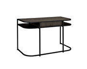 Rugged dark oak finish writing desk by Coaster additional picture 8