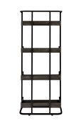 Rugged dark oak finish bookcase by Coaster additional picture 2