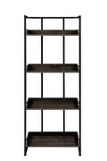 Rugged dark oak finish bookcase by Coaster additional picture 3