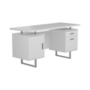 Office desk in white finish by Coaster additional picture 10