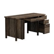 Office desk in rustic oak by Coaster additional picture 8