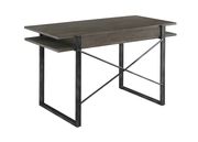 Writing desk in weathered elm / antique black by Coaster additional picture 6
