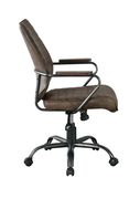 Office chair in antique brown top grain leather by Coaster additional picture 3