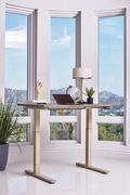 Standing desk in weathered pine / anitue ivory by Coaster additional picture 8