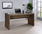 Aged walnut 59 writing desk by Coaster additional picture 2