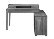 L-shape desk w/ outlet by Coaster additional picture 4