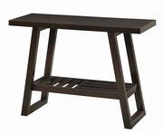 Simple casual coffee table in cocoa wood by Coaster additional picture 2