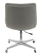 Office casual style chair in gray linen-like fabric by Coaster additional picture 4