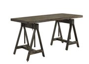 Adjustable desk in gunmetal by Coaster additional picture 3