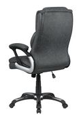 Gray leatherette office / computer chair by Coaster additional picture 2