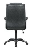 Gray leatherette office / computer chair by Coaster additional picture 4