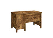 Antique nutmeg finish lift top office desk by Coaster additional picture 8