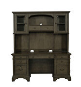 Executive desk finished in burnished oak by Coaster additional picture 12