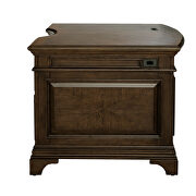 Executive desk finished in burnished oak by Coaster additional picture 18