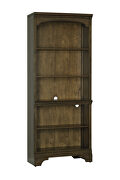 Bookcase finished in burnished oak by Coaster additional picture 2