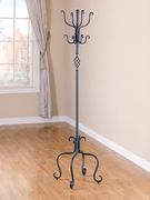 Transitional black metal coat rack by Coaster additional picture 2