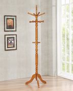 Traditional tobacco coat rack by Coaster additional picture 2