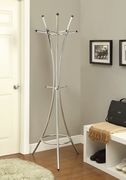 Contemporary cappuccino coat rack by Coaster additional picture 2