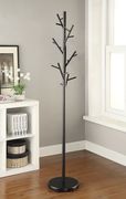Contemporary black coat rack by Coaster additional picture 2