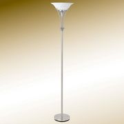 Transitional silver floor lamp by Coaster additional picture 2