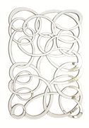 Contemporary looped mirror by Coaster additional picture 2