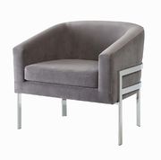 Contemporary grey accent chair by Coaster additional picture 2