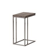 Transitional black nickel snack table by Coaster additional picture 2