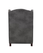 Traditional grey and cappuccino accent chair by Coaster additional picture 2