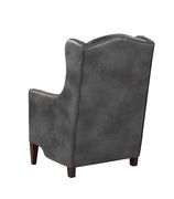 Traditional grey and cappuccino accent chair by Coaster additional picture 7