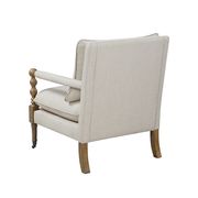Accent chair in beige additional photo 2 of 3