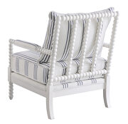 Matched awning stripe accent chair additional photo 2 of 5