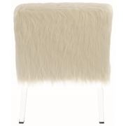 Casual accent chair w/ acrylic legs by Coaster additional picture 2
