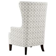 Upholstered wingback accent chair latte by Coaster additional picture 8
