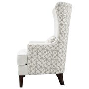 Upholstered wingback accent chair latte by Coaster additional picture 9
