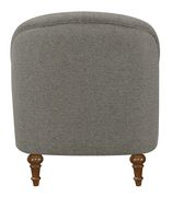 Traditional dark grey accent chair by Coaster additional picture 3