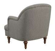 Traditional dark grey accent chair by Coaster additional picture 7