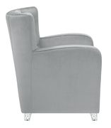 Contemporary grey accent chair by Coaster additional picture 5