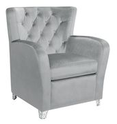Contemporary grey accent chair by Coaster additional picture 8