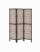Transitional cappuccino folding screen by Coaster additional picture 5