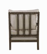 Traditional oatmeal and natural accent chair by Coaster additional picture 5