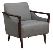 Mid-century retro style gray accent room chair by Coaster additional picture 8