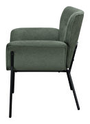 Upholstered flared arms accent chair ivy by Coaster additional picture 5