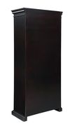 Tall cabinet in cappuccino / glass doors by Coaster additional picture 3