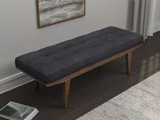 Mid-century design tufted seat bench by Coaster additional picture 2