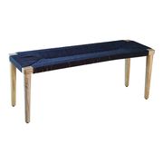 Mango natural wood / cotton rope bench by Coaster additional picture 2
