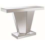 Mirrored glass console table by Coaster additional picture 2