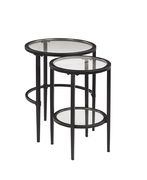 Matte black nesting table by Coaster additional picture 2