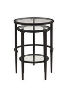 Matte black nesting table by Coaster additional picture 3