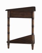 Cherry corner accent table / display by Coaster additional picture 2