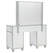 9-drawer mirrored storage vanity set with hollywood lighting metallic by Coaster additional picture 8